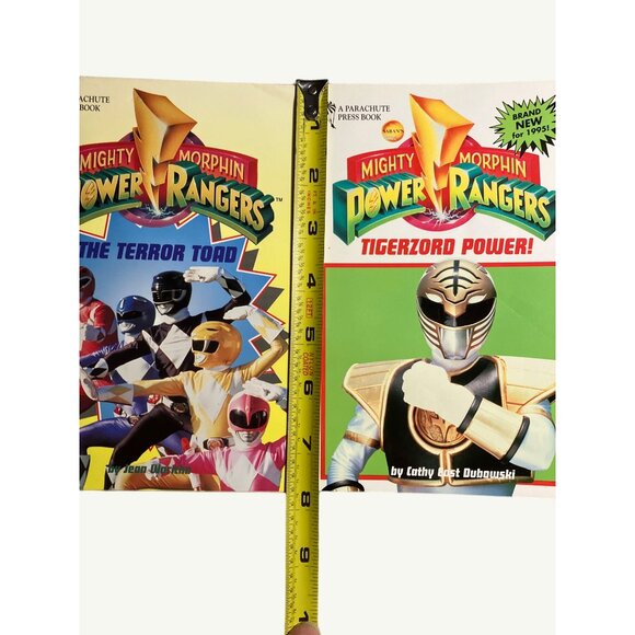 Mighty Morphin Power Rangers Vintage Books Lot of 2 - Picture 6 of 10